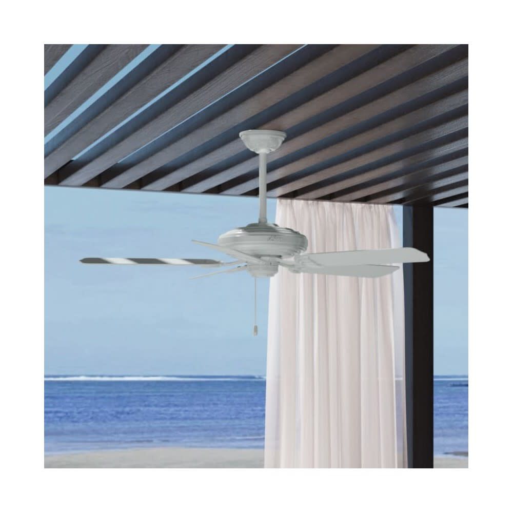 Hunter Fan Sea Air Ceiling Fan 52in Outdoor White White, large image number 5