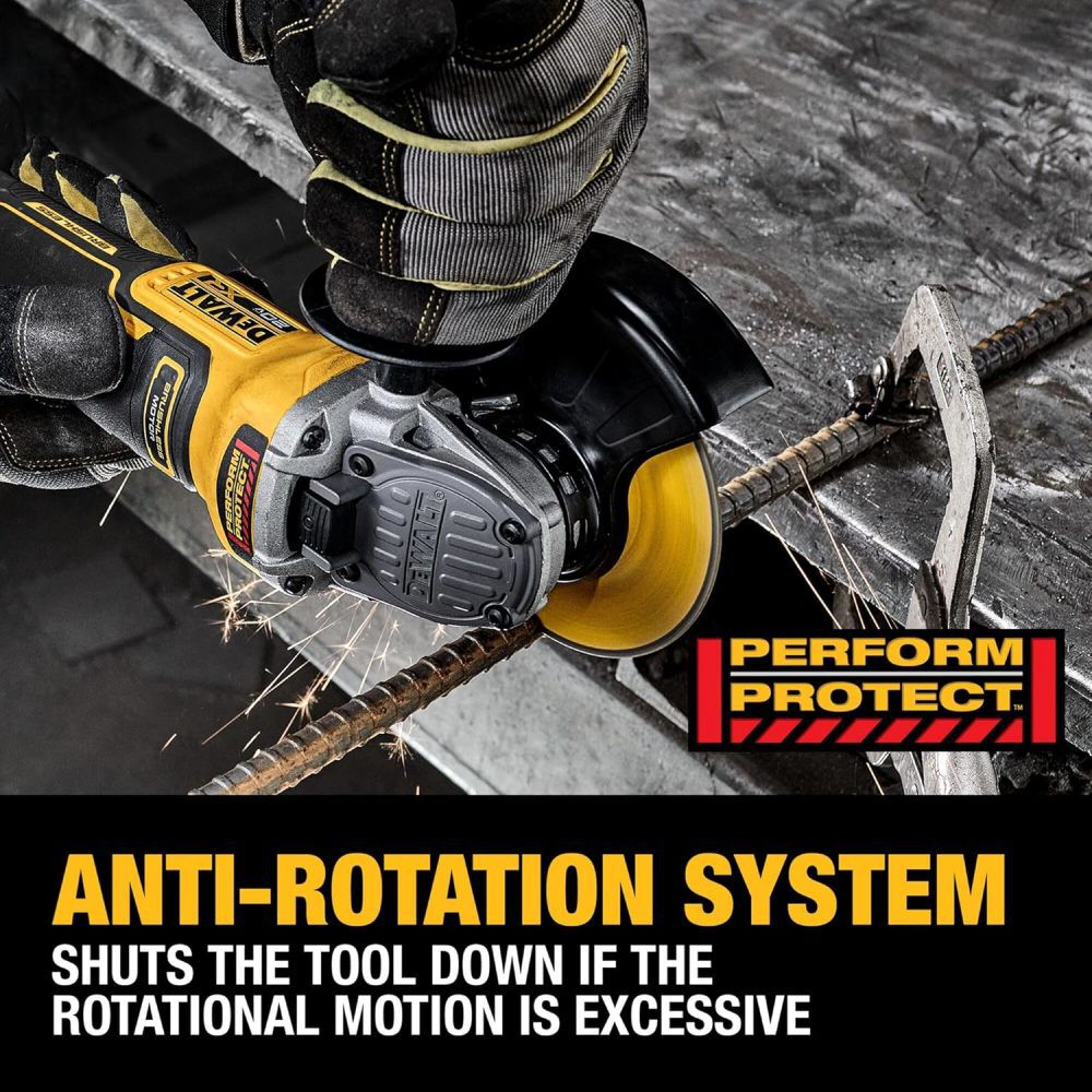 DEWALT 20V MAX 7-1/4 Inch Cordless Saw & 4-1/2 Inch - 5 Inch Grinder Bundle, large image number 17