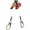 DBI Sala 8 Ft. Twin-Leg Self-Retracting Lifeline with Zinc Hook, small image number 1