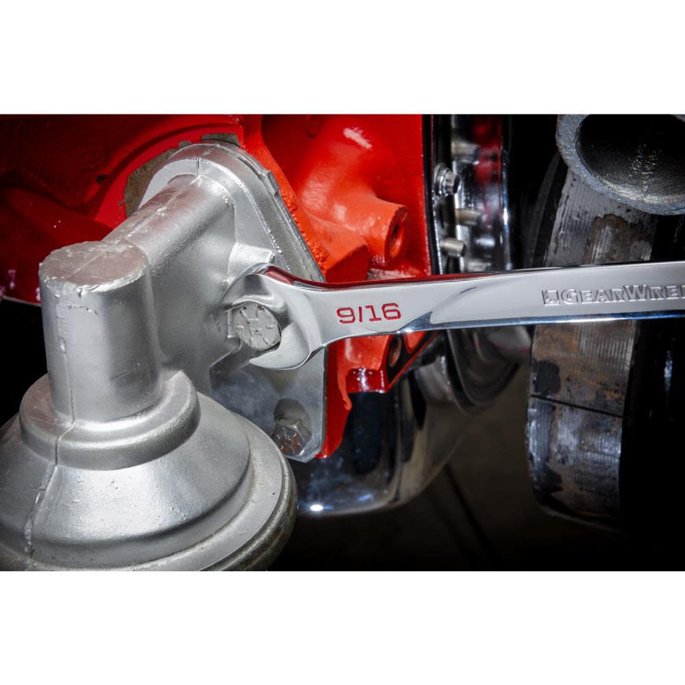 GEARWRENCH 120XP Flex Combination Ratcheting Wrench Universal Spline XL 18mm, large image number 4