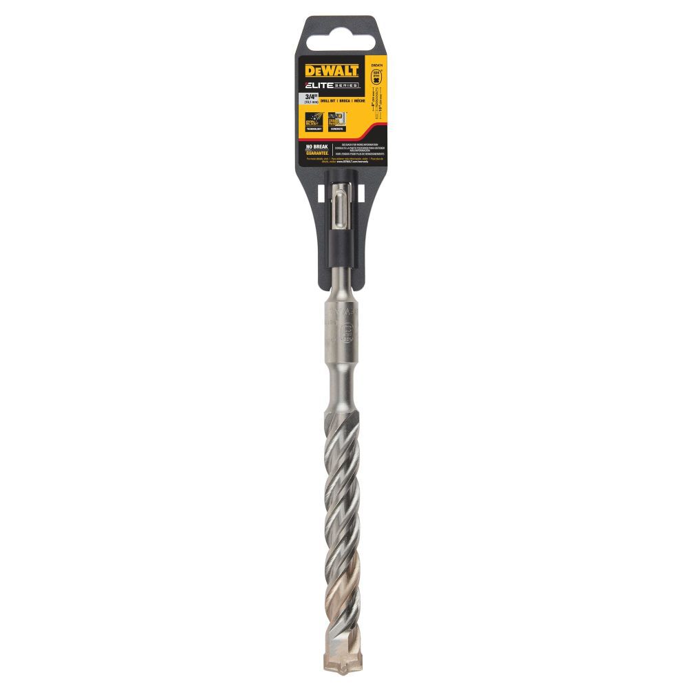 DEWALT 3/4 In. x 8 In. x 10 In. Rock Carbide 4Cutter SDS Plus Hammer Bit, large image number 5