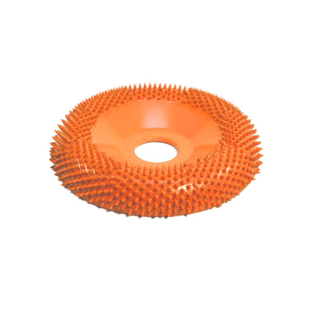Saburrtooth 4in Donut Wheel Round Face Ex-Coarse Grit 7/8in Bore, large image number 2