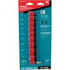 Makita Impact XPS 10 Piece 3/8 Inch Drive 6-Point Metric Impact Socket Set with Standard Socket Adapter, small image number 2