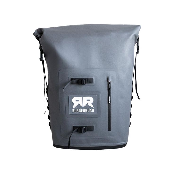 Rugged Road 31 L 2-in-1 Ultralight Backpack Cooler and Dry Bag with Insert, Gray, large image number 5