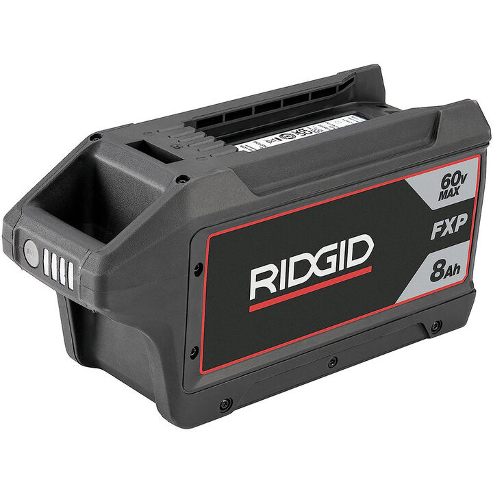 Ridgid FXP 60V 8Ah Lithium Ion Power Tool Battery Pack with Fuel Indicator