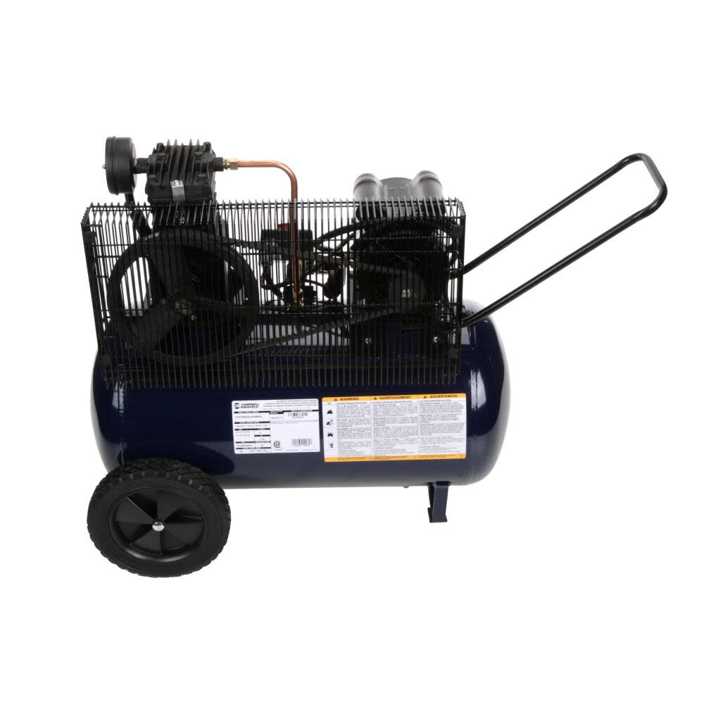 Campbell Hausfeld 20-Gallon Portable 135-PSI Electric Horizontal Air Compressor, large image number 6