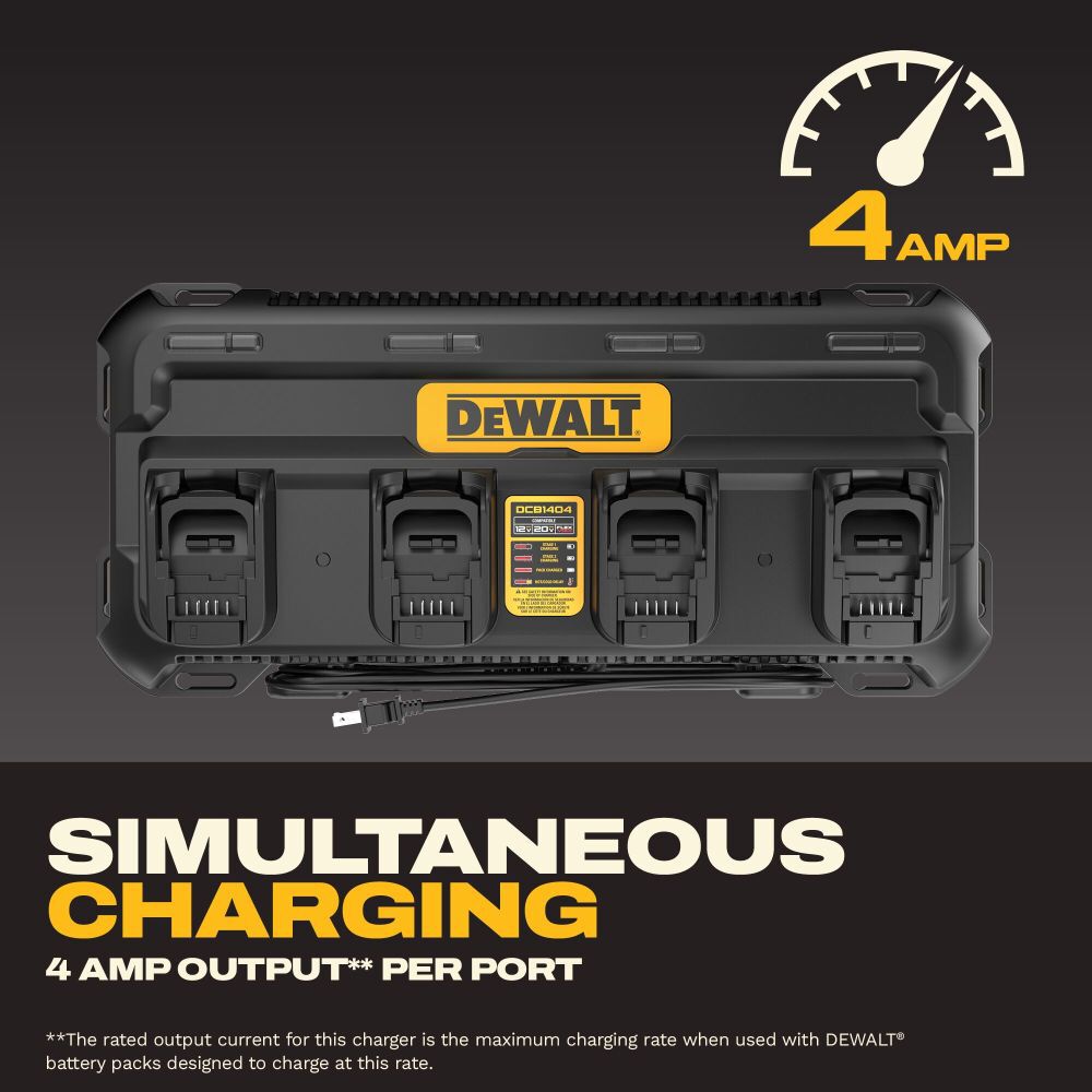 DEWALT 4 AMP Multiport Charger, large image number 4