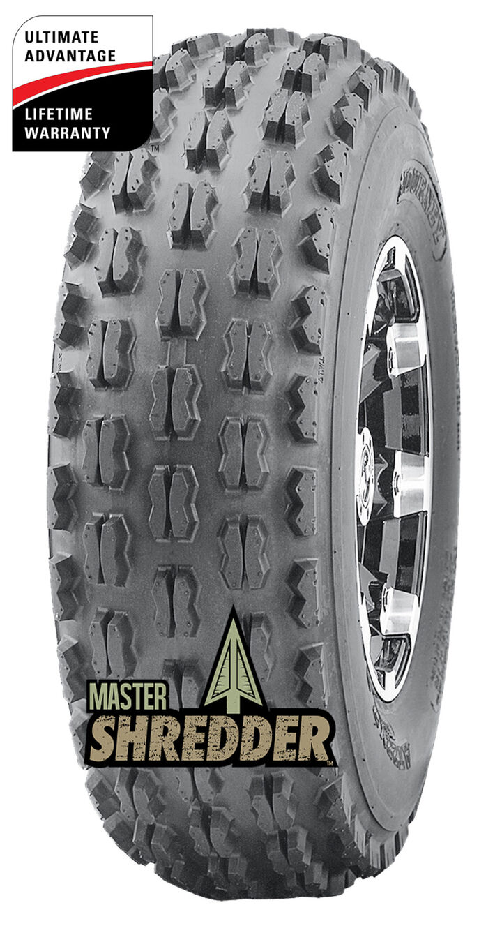 Master ATV 21x7.00-10 6P TL Shredder (Front) ATV Tire (Tire Only), large image number 1