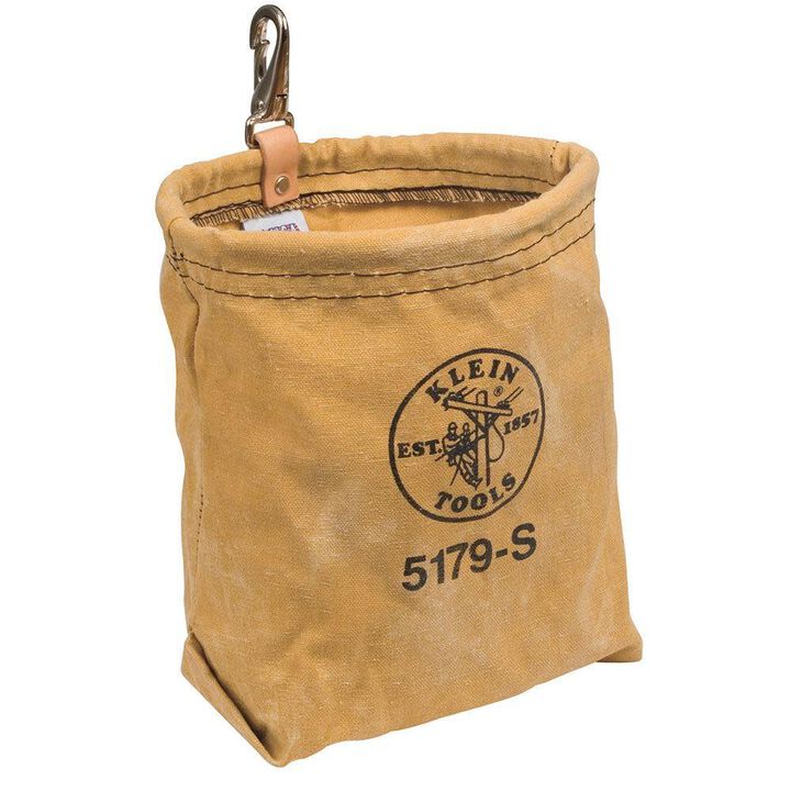Klein Tools Water-Repellant Canvas Pouch Snap