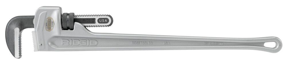 Ridgid 12 Inch Aluminum Straight Pipe Wrench, large image number 4