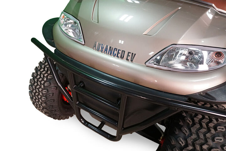 Advanced EV 48V Electric 2+2 Passenger Lifted Golf Car - Champagne, large image number 2
