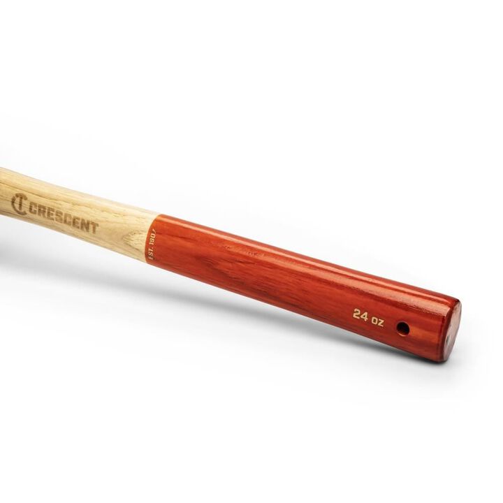 Crescent 24oz Ball Pein Hammer with Wood Handle, large image number 3