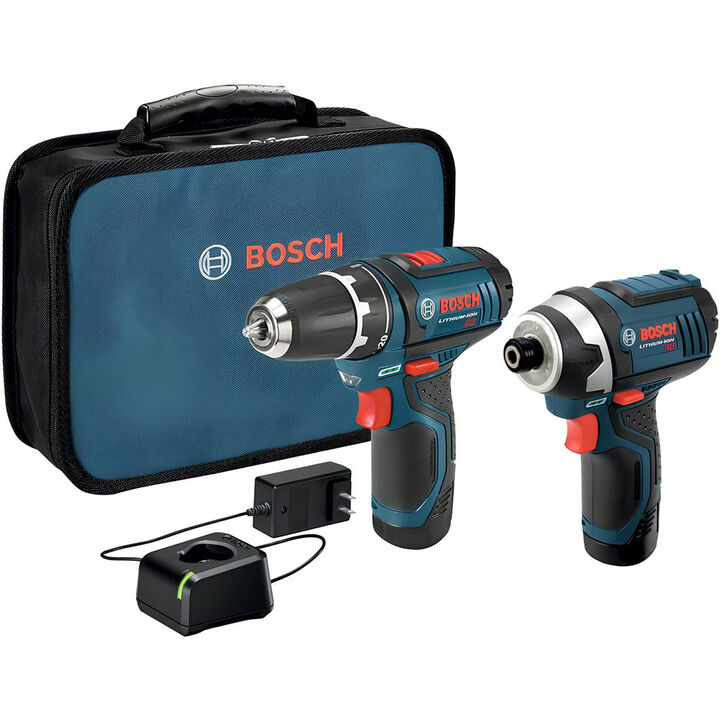 Bosch 12V Max Two Tool Combo Kit, Reconditioned