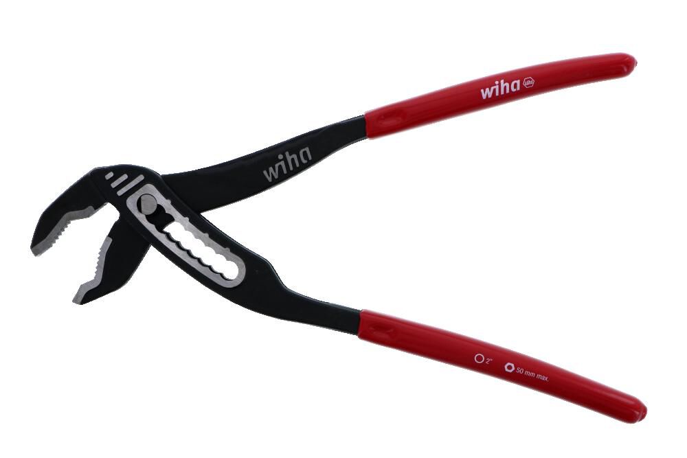 Wiha Classic Grip V Jaw Tongue & Groove Pliers 10in, large image number 2