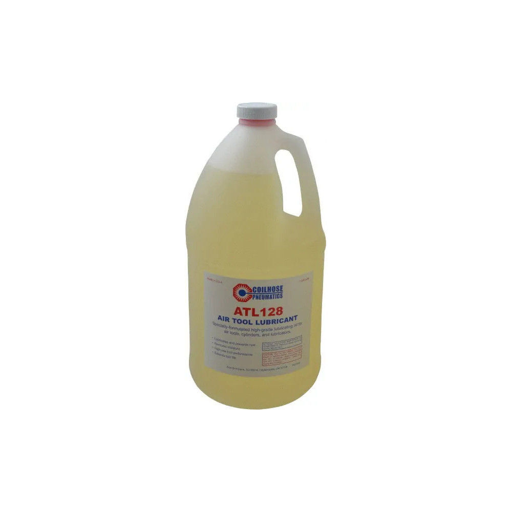 Coilhose 1 Gal Jug Liquid Yellow ISO 46 Air Tool Lubricant, large image number 2