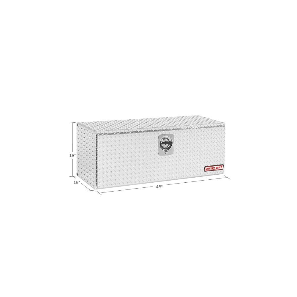 Weather Guard Underbed Box Aluminum Compact 8.6 Cu. Ft., large image number 4