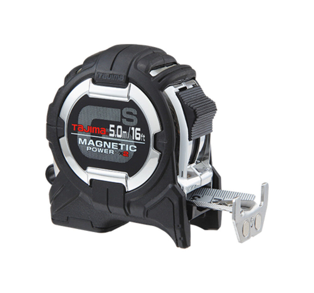 Tajima GS LOCK Measuring Tape 16' x 1in, large image number 1