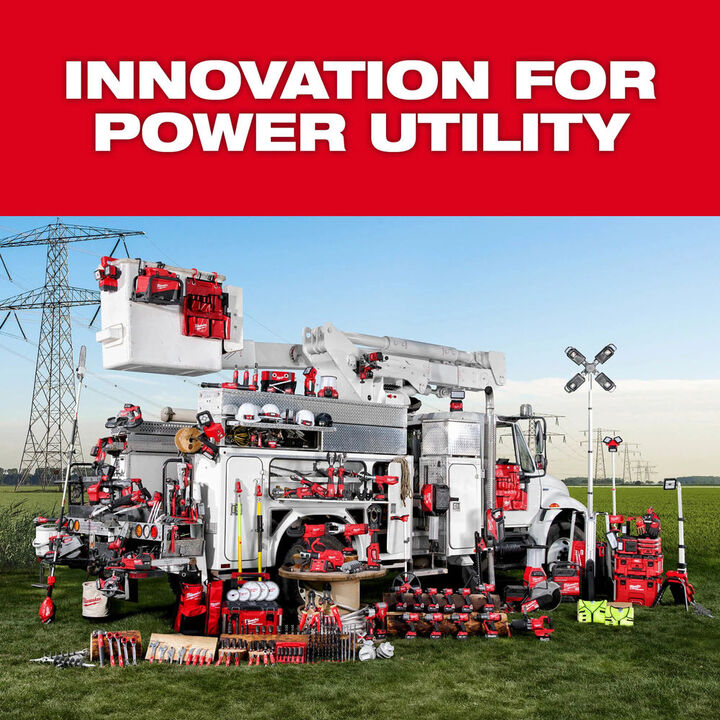 Milwaukee M18 FORCE LOGIC 6T Latched Linear Utility Crimper & M18 REDLITHIUM XC 18V 5Ah Battery Pack Bundle, large image number 7