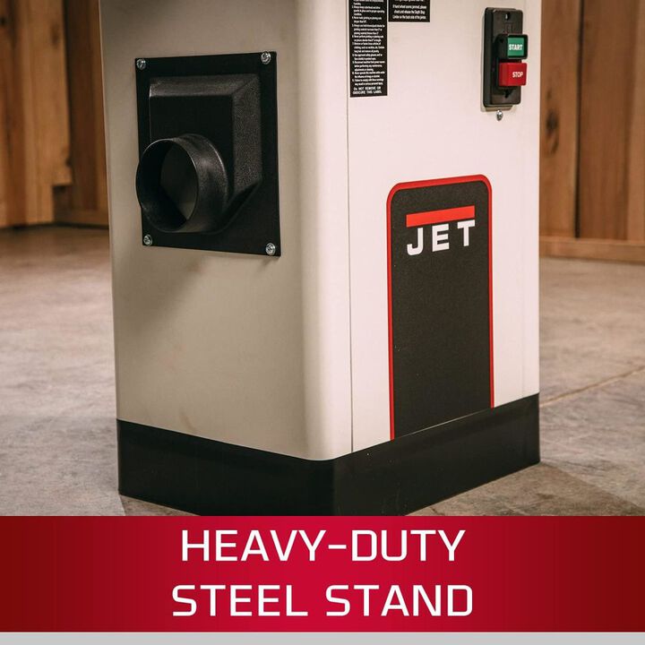 JET JJ-6HHDX 6 In. Long Bed Jointer with Helical Head Kit, large image number 3