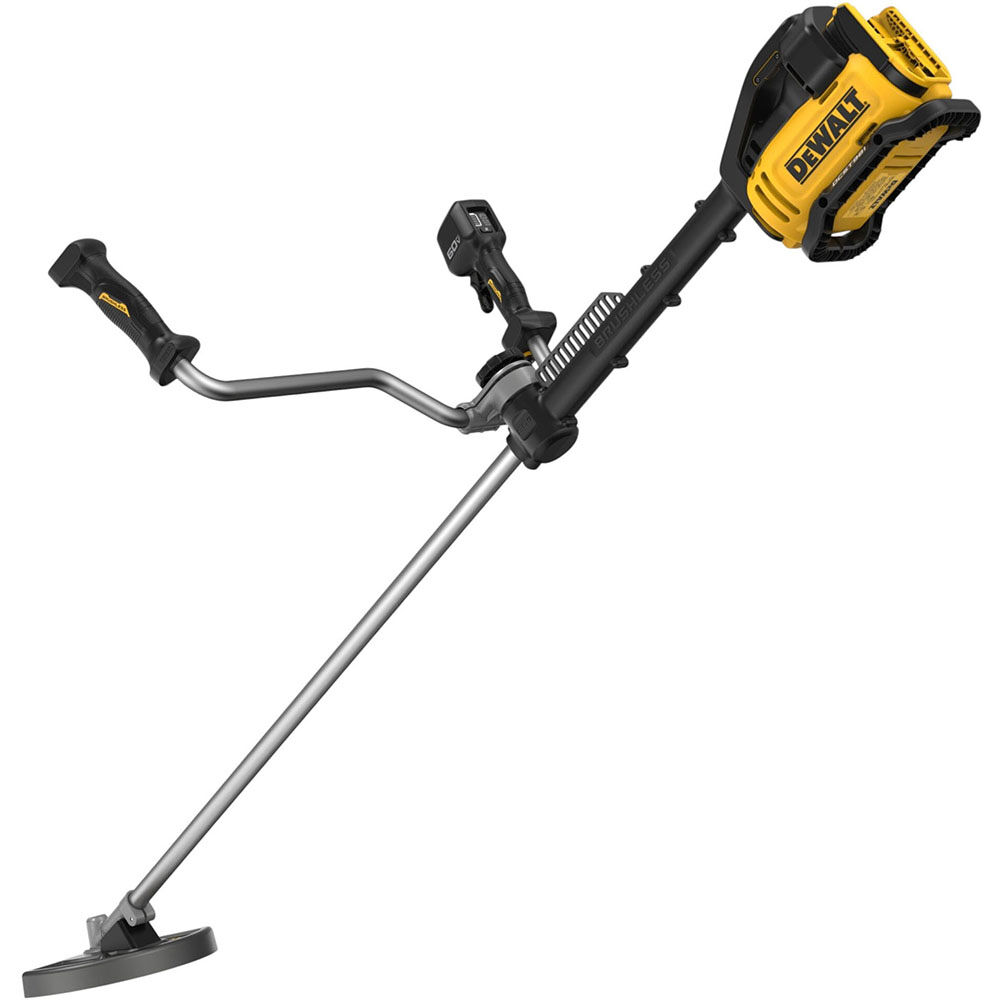 DEWALT 60V 10 Inch Cordless Brush Cutter With Bike Handle (Bare Tool), large image number 1