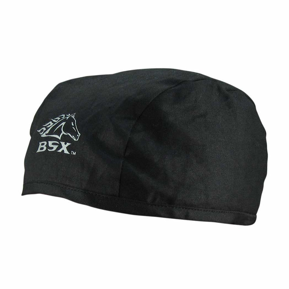 Black Stallion Welding Beanie Cap Black Cotton One Size Fit All, large image number 2