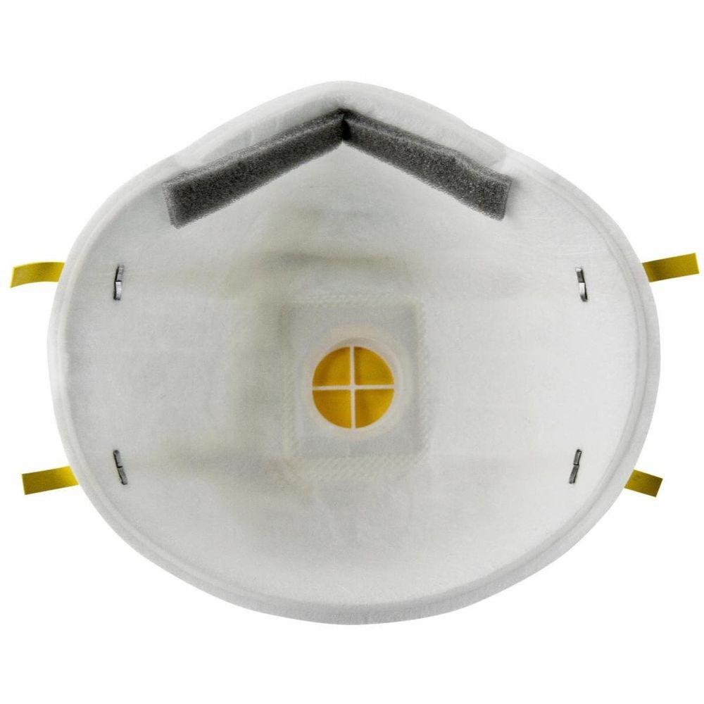 3M Cup Shaped Valved N95 Particulate Respirator - 10 Pack, large image number 3