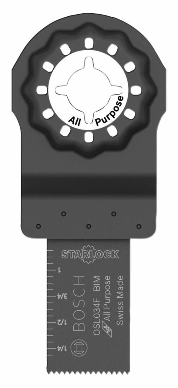 Bosch Starlock Oscillating Multi Tool Bi Metal Plunge Cut Blade 3/4in
