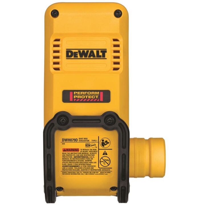 DEWALT SDS Rotary Hammer Dust Box Evacuator