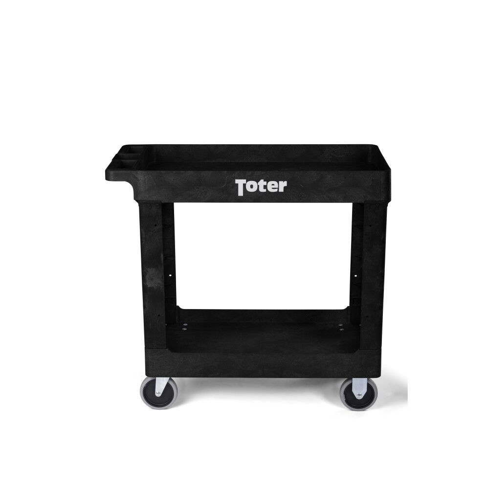Toter Material Handling Utility Cart with Lipped Top and Straight Handle, large image number 4