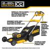 DEWALT 2 X 20V MAX XR Cordless RWD, Self-Propelled Lawn Mower Kit, small image number 4