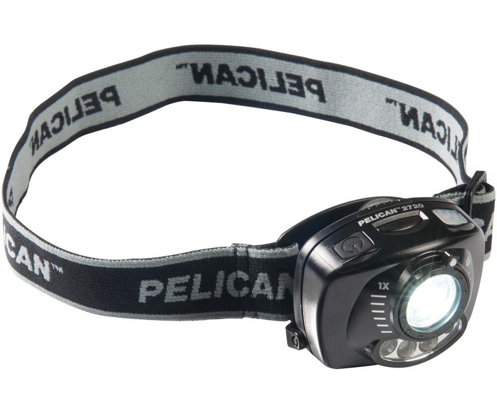 Pelican 2720 Black 200 Lumens Battery Powered LED Headlamp, large image number 1
