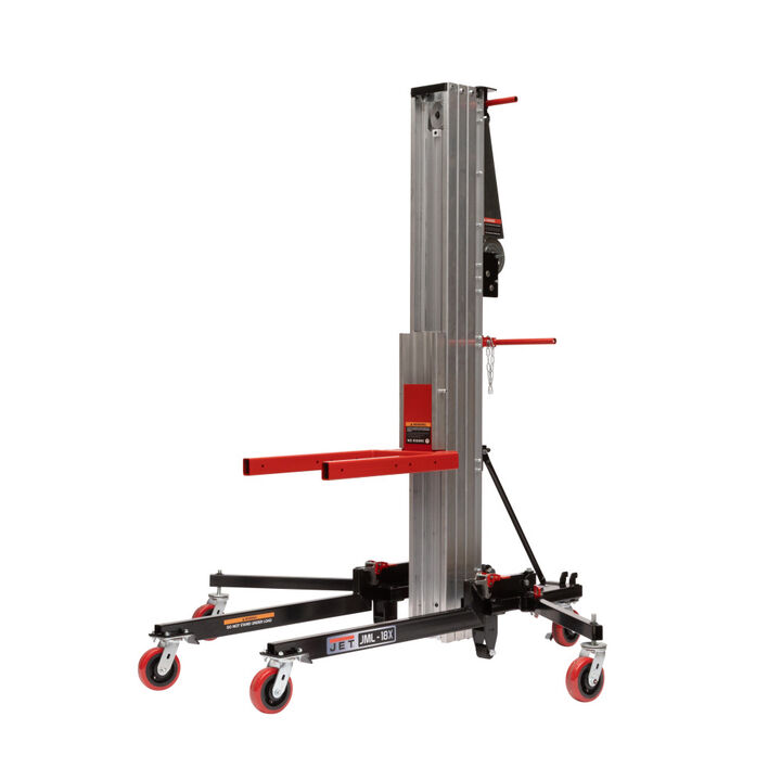 JET JML-18X Material Lift, 18 Ft. Lift Height, 650 Lb. Capacity
