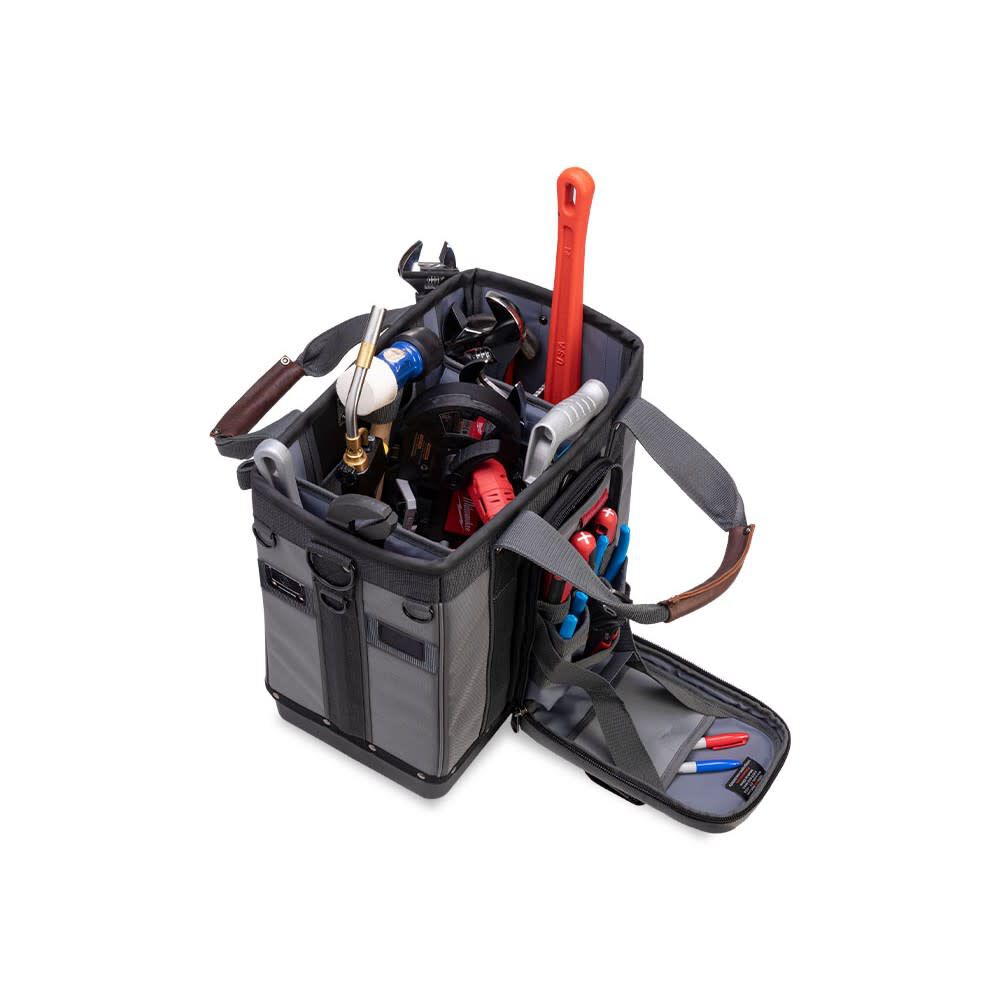 Veto Pro Pac 80 Lbs Open Top Plumbing Bag XL Gray, large image number 3