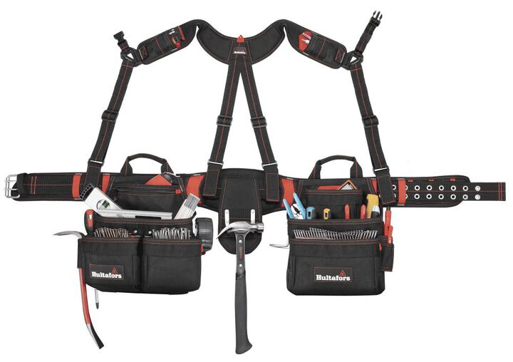 Hultafors Pro Framers Combo Apron with Yoke Style Suspenders