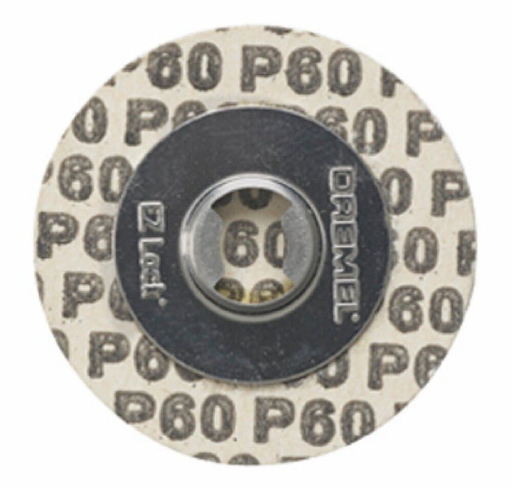 Dremel 5 pc. 1-1/4 In. 60 Grit EZ Lock Sanding Discs, large image number 1