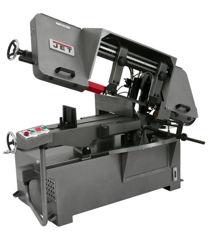 JET J-7040M 10 In. x 16 In. Horizontal Mitering Bandsaw 3PH, large image number 1