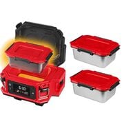 Milwaukee M18 Jobsite Lunch Warmer with Extra Container