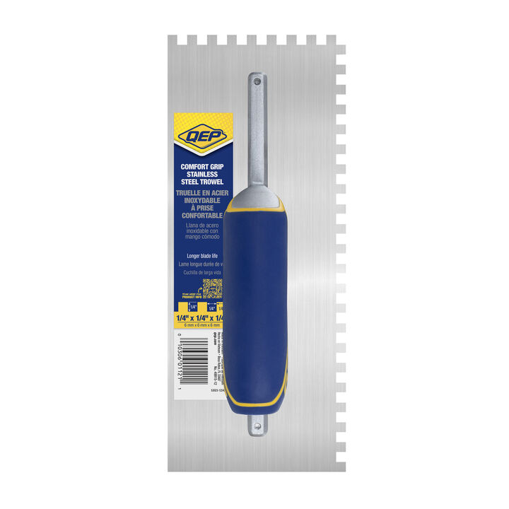 QEP 1/4 In. Mega Grip Stainless Steel Trowel, large image number 5