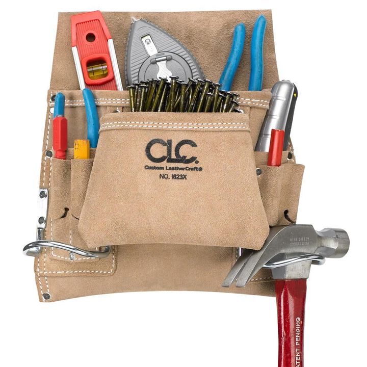 CLC 8 Pocket Carpenter's Nail & Tool Bag