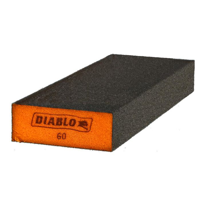 Diablo Tools Sanding Sponge Extended Flat 60 Grit Medium