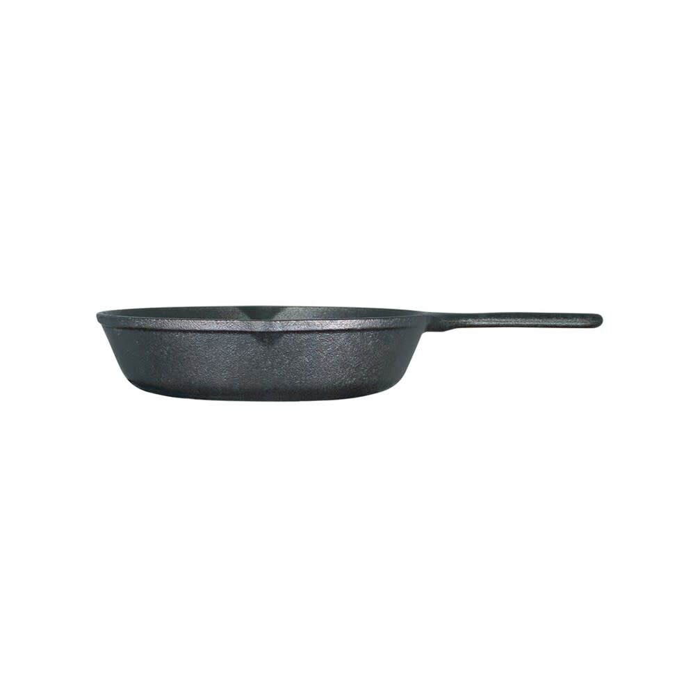 Lodge Cast Iron 8 Inch Black Cast Iron Seasoned Skillet, large image number 3