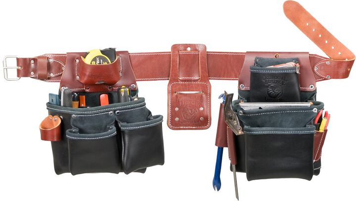 Occidental Leather Pro Framer Belt Set - Black, Left Hand, Small