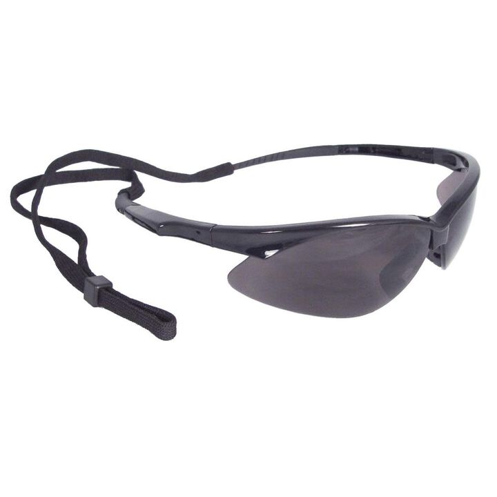 Radians Rad Apocalypse Safety Eyewear Black Frame Smoke Lens
