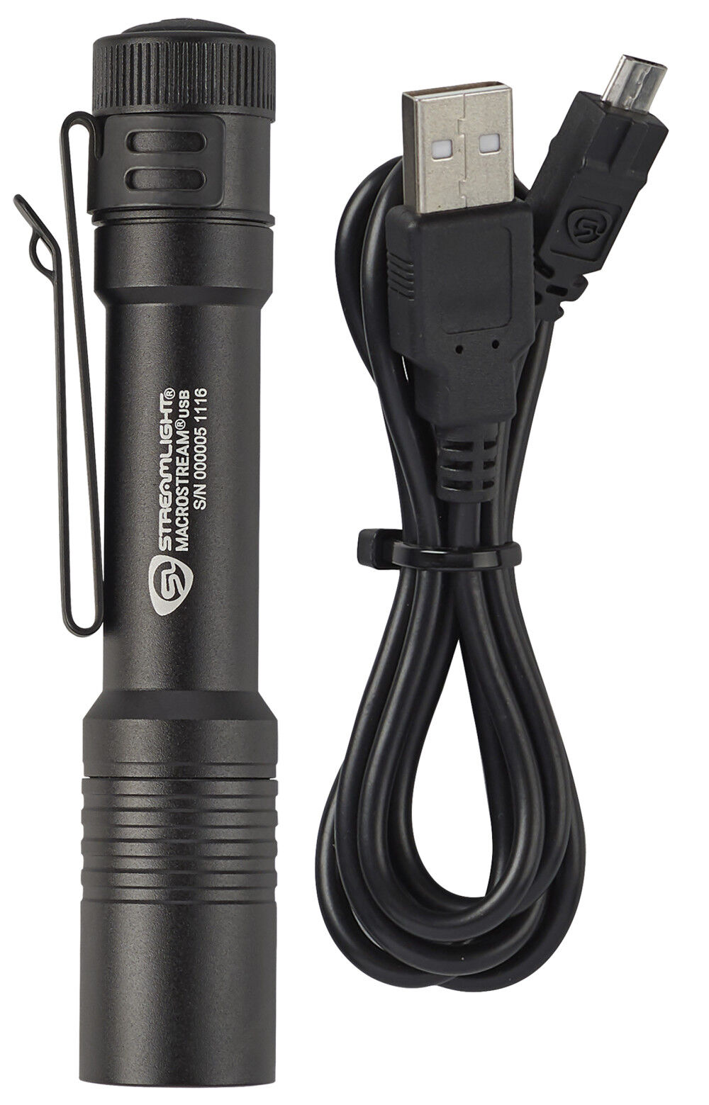Streamlight MacroStream Black USB Rechargeable LED Flashlight, large image number 4