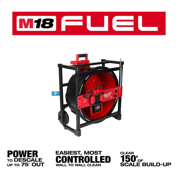 Milwaukee M18 FUEL High Speed Chain Snake for 1 1/2-4 Pipes, large image number 1