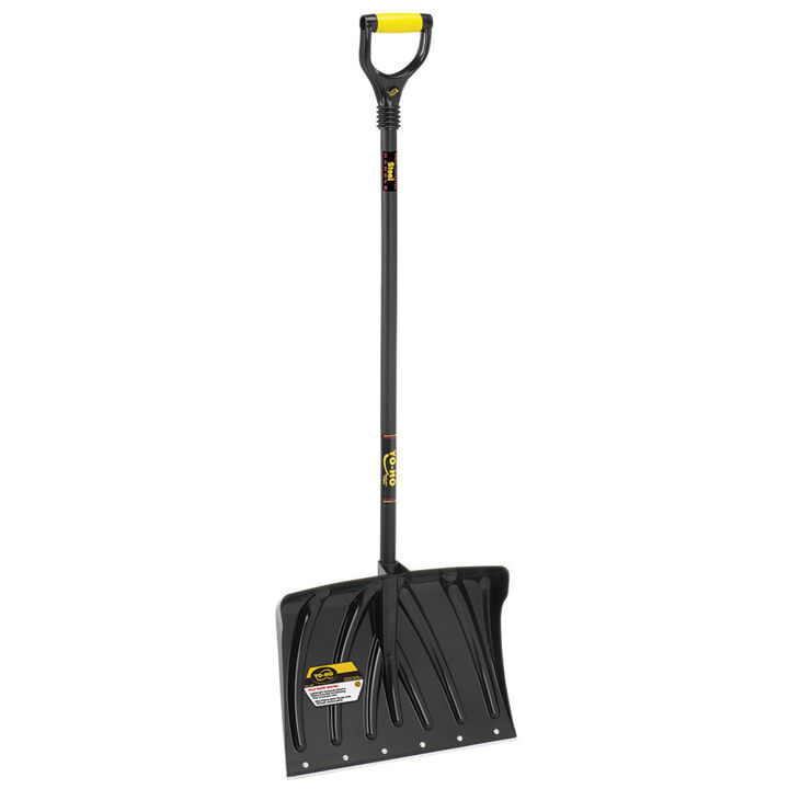 Yo-Ho Poly Snow Pusher Shovel with Wear Strip
