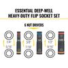 Klein Tools SAE Flip Socket Set 3pc, small image number 4
