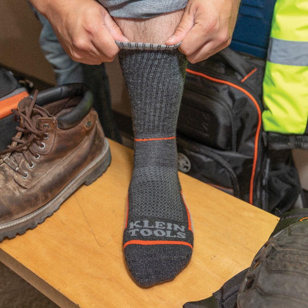 Klein Tools Performance Thermal Socks Large, large image number 3