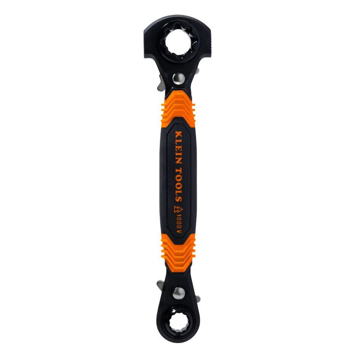 Klein Tools 7-in-1 Hammer Facing Insulated Lineman Wrench