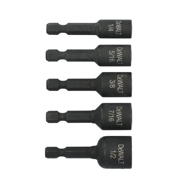 DEWALT ELITE SERIES Nut Drivers 5 Pieces